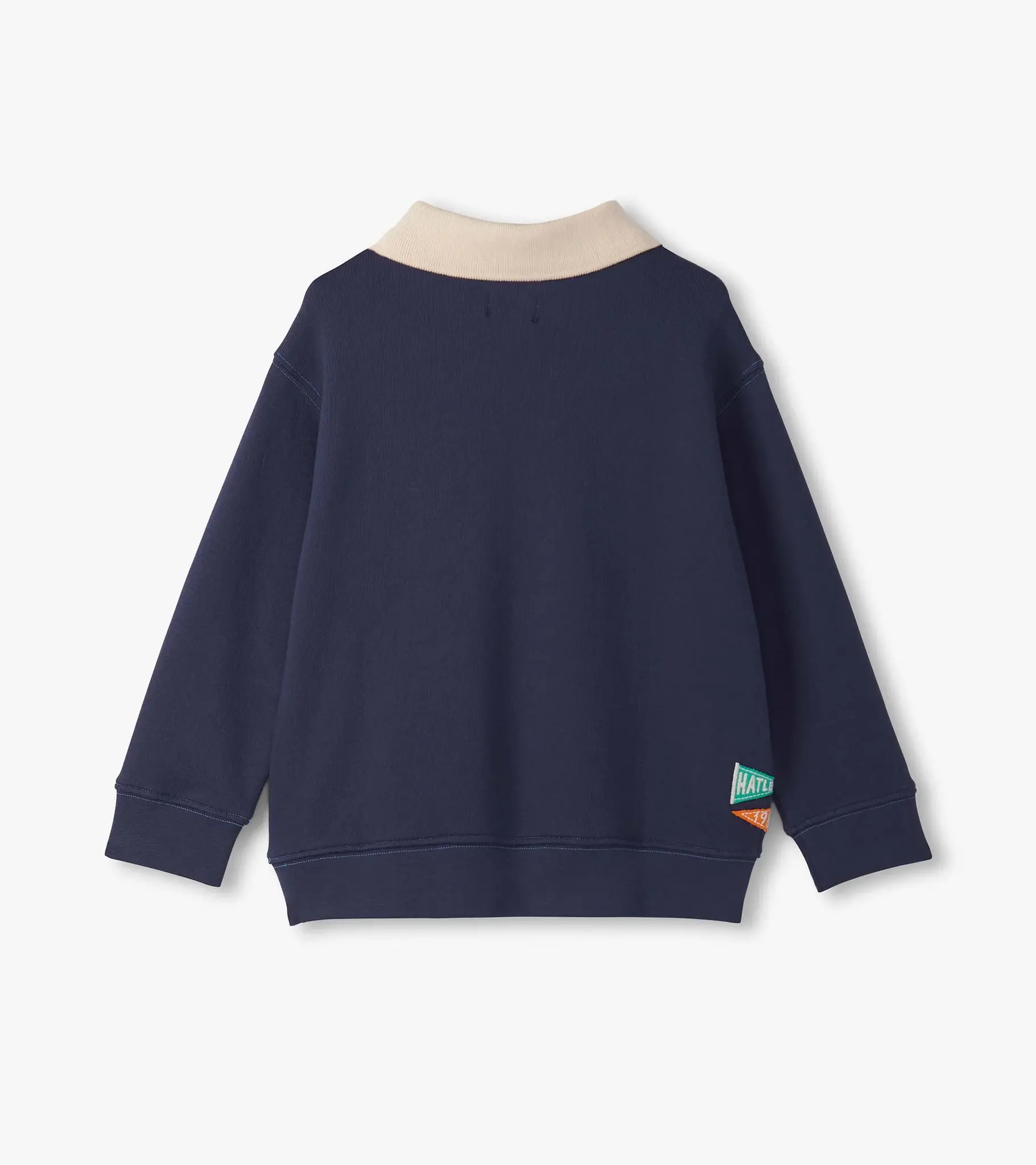 Hatley Hatley Patriot Blue Fooler Polo Pullover