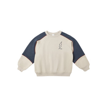 Rylee and Cru Rylee & Cru Paneled Sweatshirt