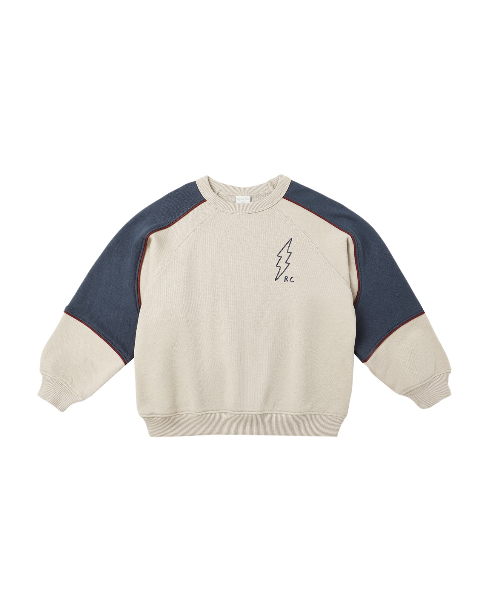 Rylee and Cru Rylee & Cru Paneled Sweatshirt