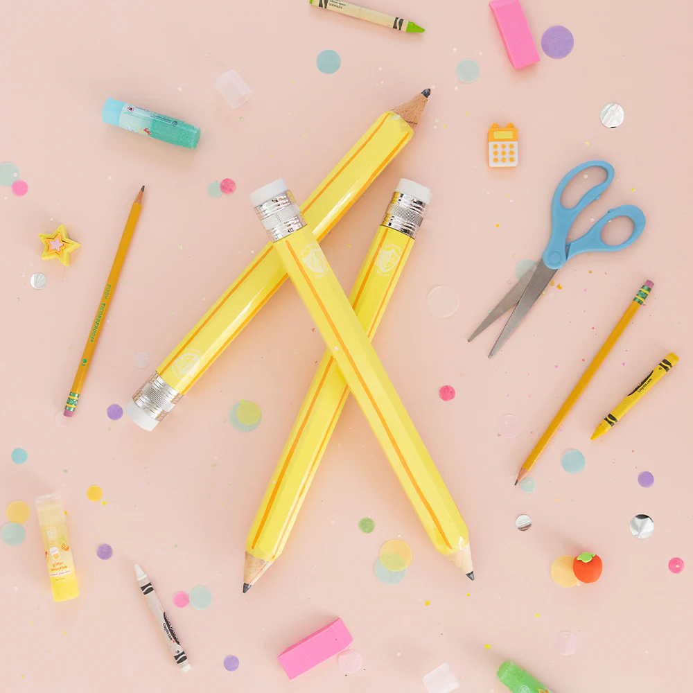 Daydream Society Smarty Pants Jumbo Pencil-Yellow