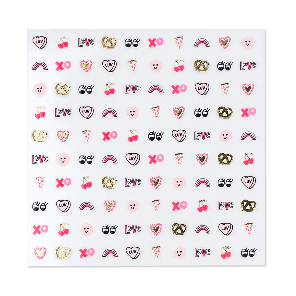 Daydream Society Love Notes Nail Stickers