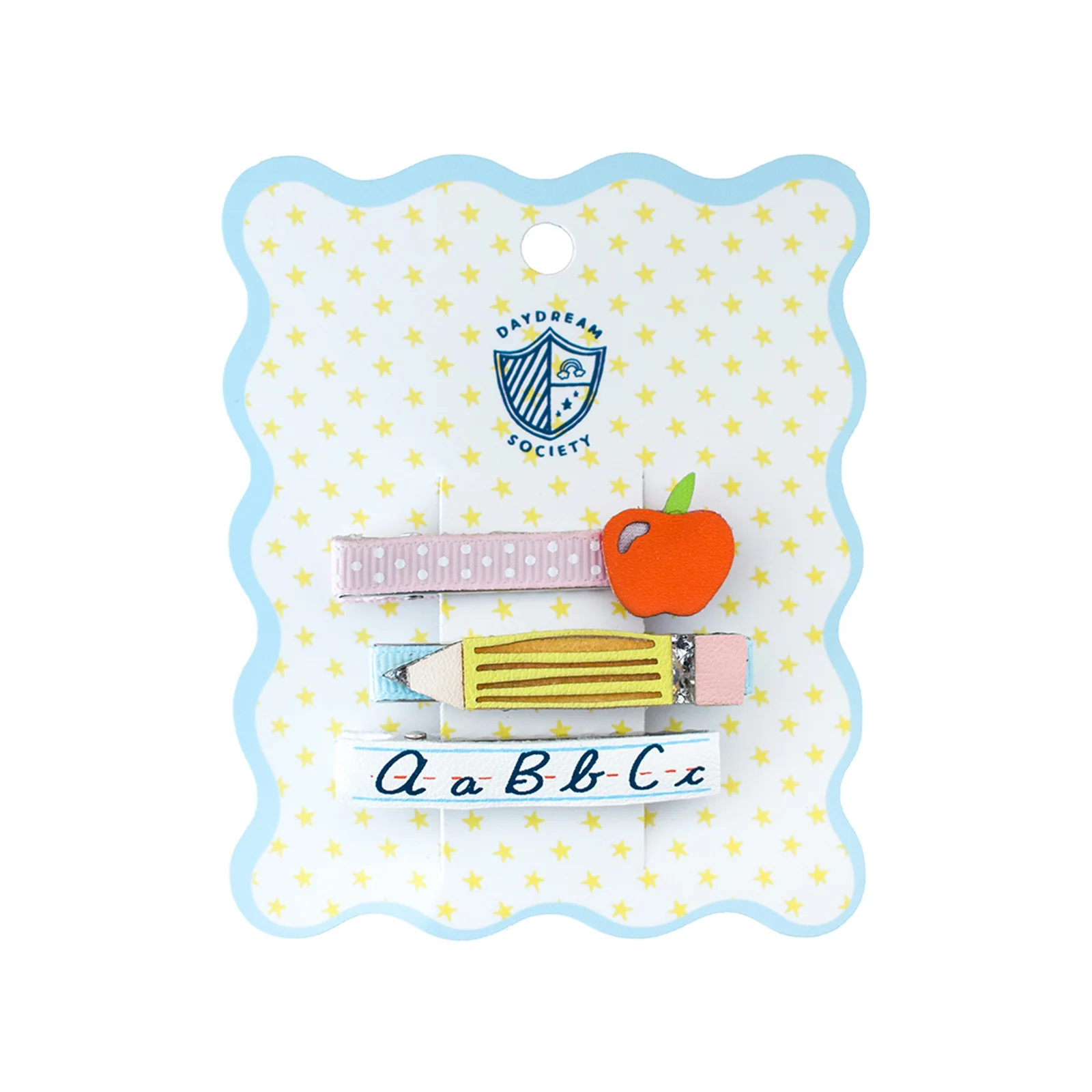 Daydream Society Smarty Pants ABC Hair Bar Clip Set