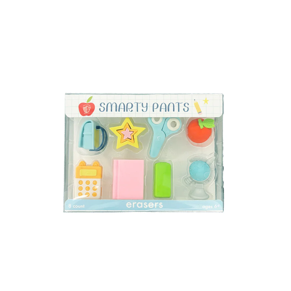 Daydream Society Smarty Pants Eraser Set