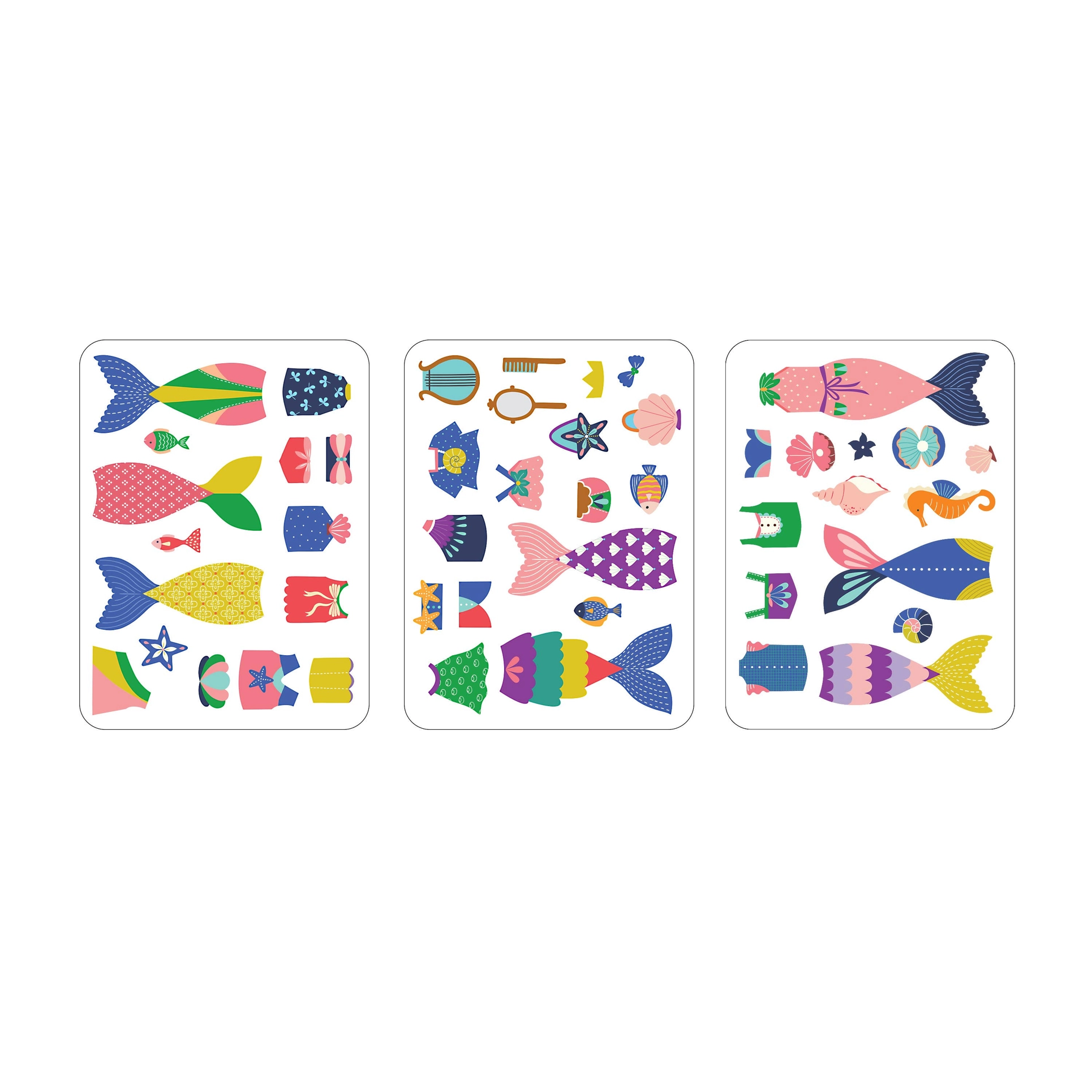 Chronicle Books Purrmaid Magnetic Dress-up