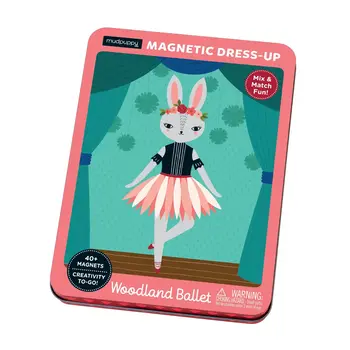 Chronicle Books Woodland Ballet Magnetic Dress-up