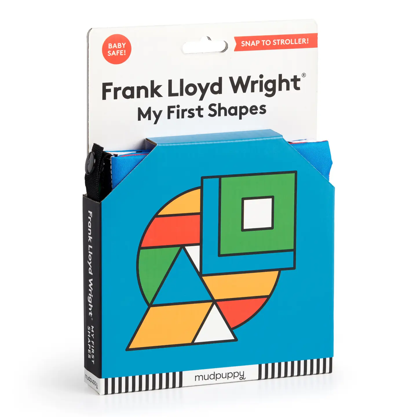 Chronicle Books Frank Lloyd Wright My First Shapes Crinkle Fabric Stroller Book