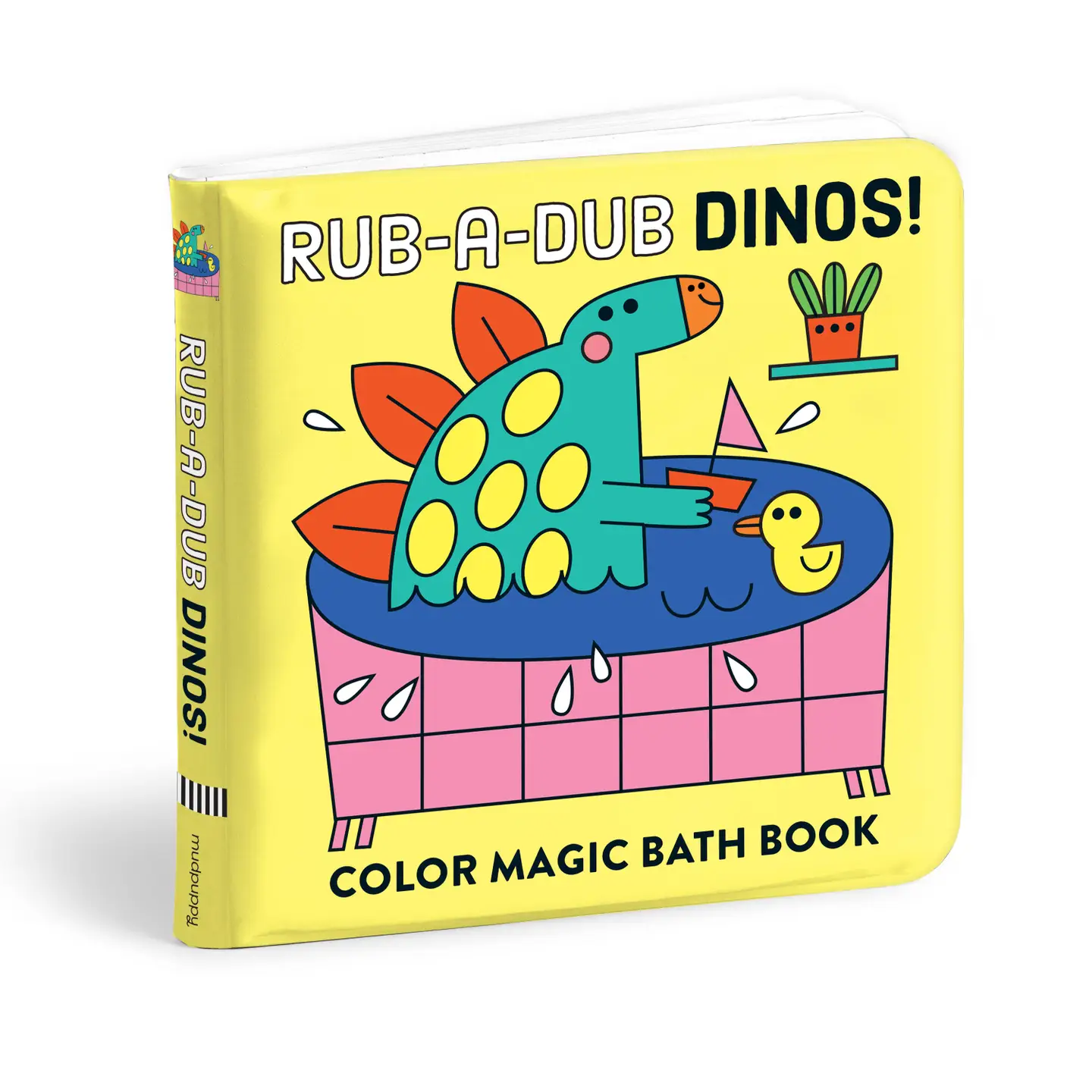 Chronicle Books Rub-a-Dub Dinos! Color Magic Bath Book