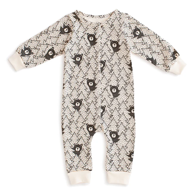 Winter Water Factory Winter Water Factory French Terry Jumpsuit - Bears