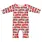 Winter Water Factory Winter Water Factory  Long-Sleeve Romper - Firetrucks