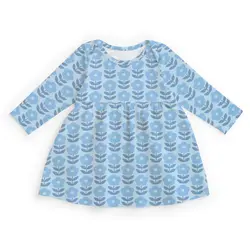 Winter Water Factory Winter Water Factory Lausanne Baby Dress - Danish Flowers