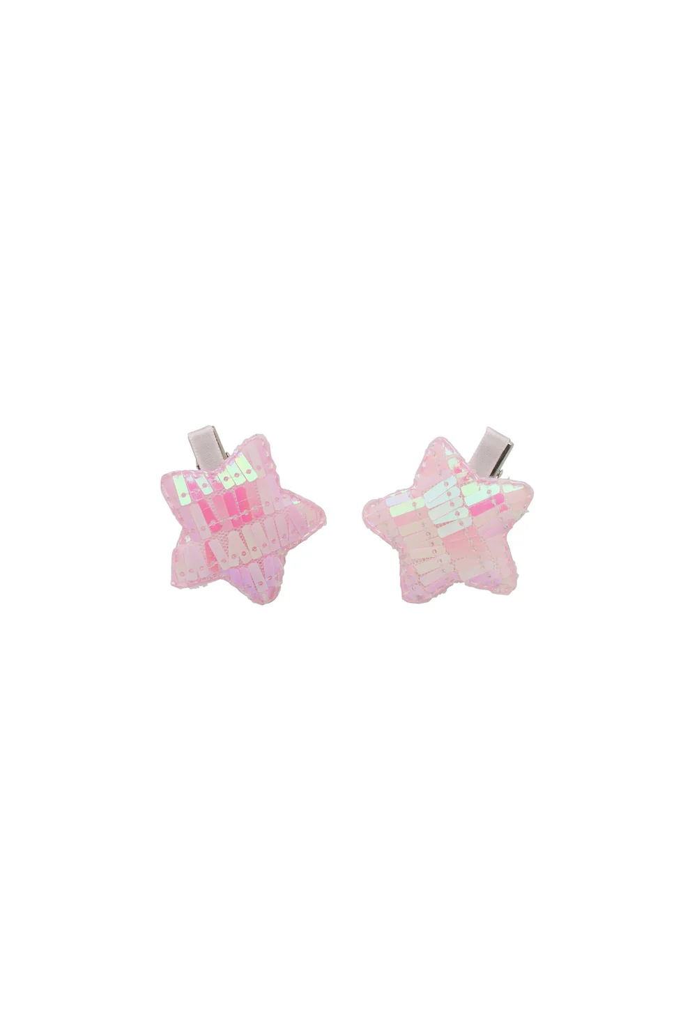 Project 6 Kids Sequinned Star Clip Set - Pink