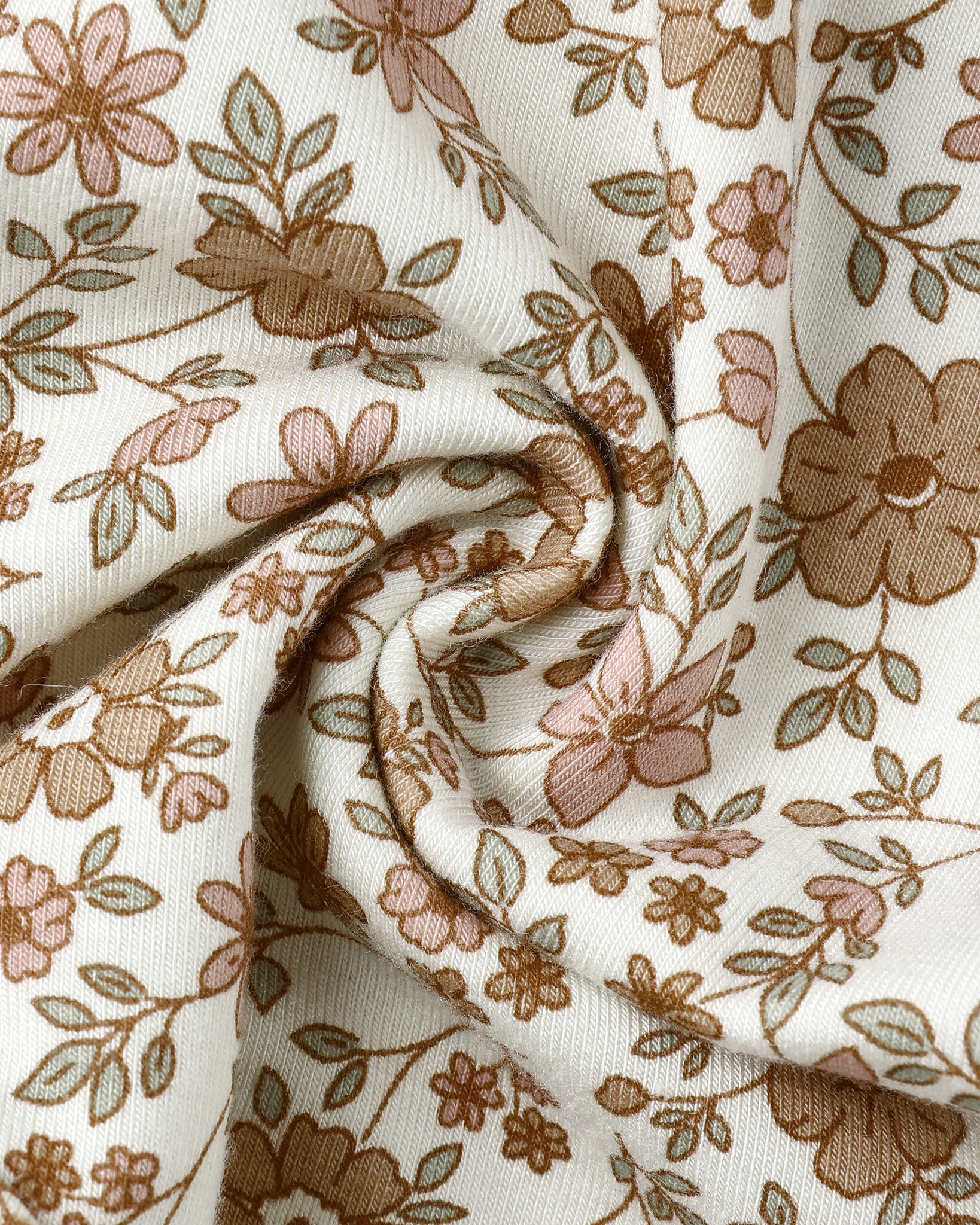 Quincy Mae Quincy Mae Bloom Bamboo Zip Footie