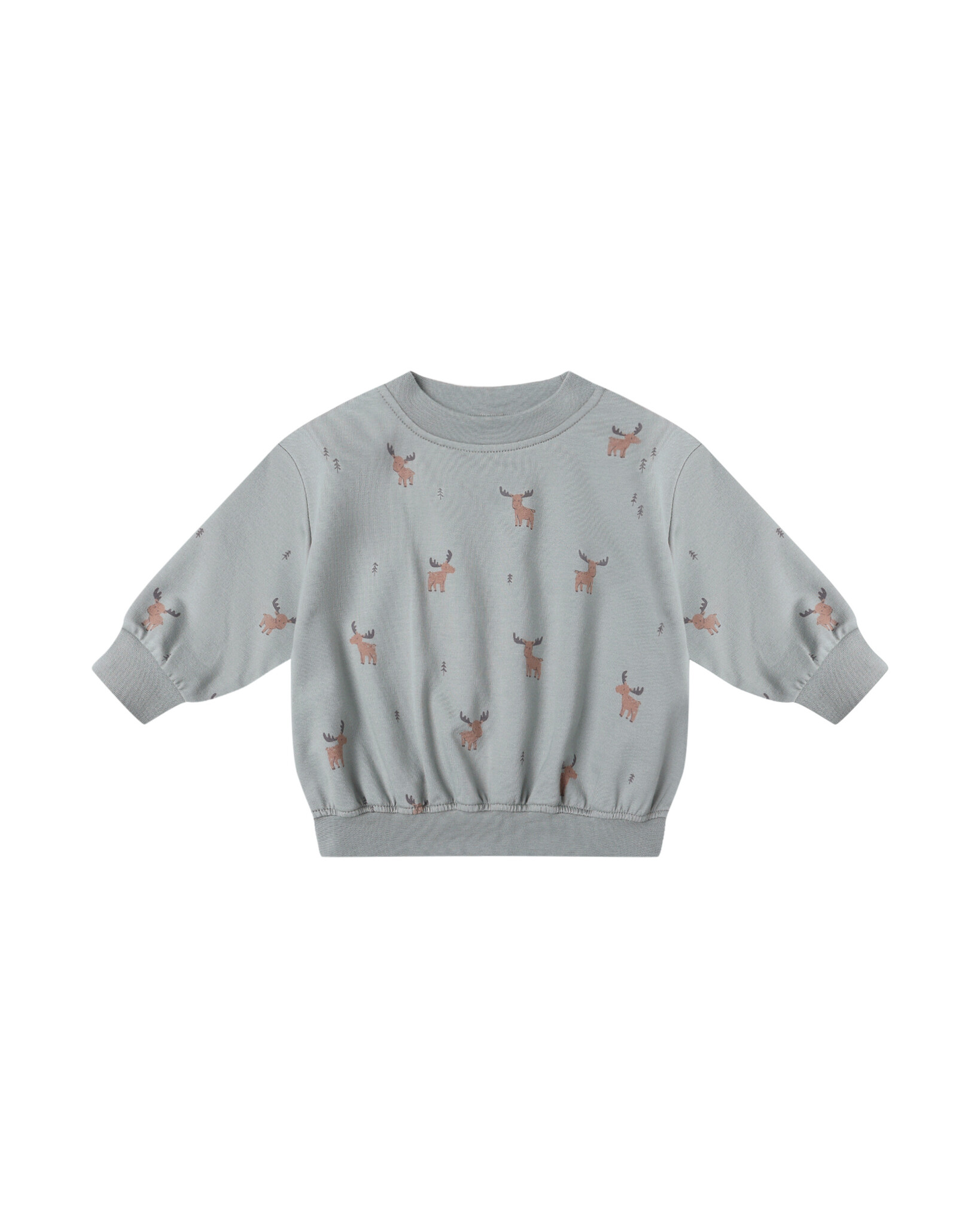 Quincy Mae Quincy Mae Moose Relaxed Sweatshirt