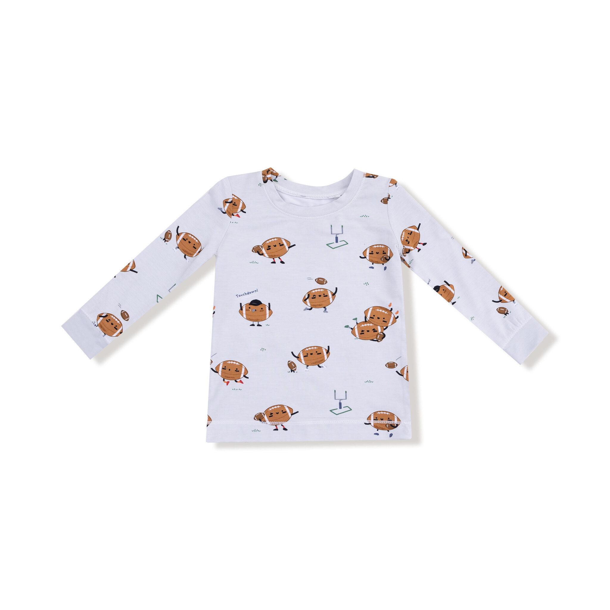 Angel Dear Angel Dear Footballs Playing Football Long Sleeve Loungewear Set