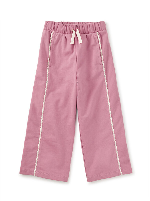 Tea Collection Tea Lace Trim Track Pants