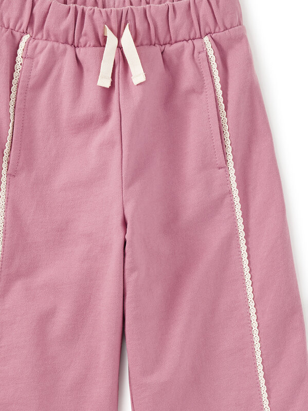 Tea Collection Tea Lace Trim Track Pants