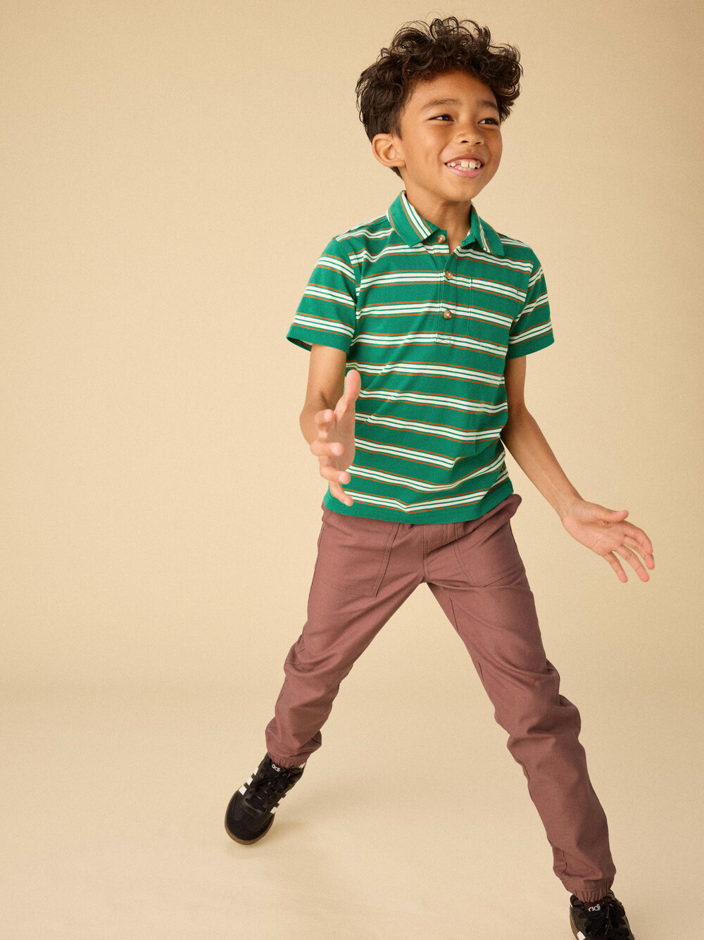 Tea Collection Tea Striped Polo