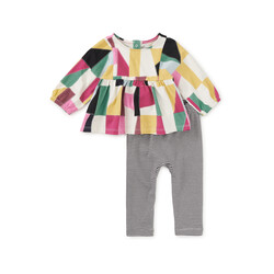 Tea Collection Tea Boho Top & Pants Baby Set