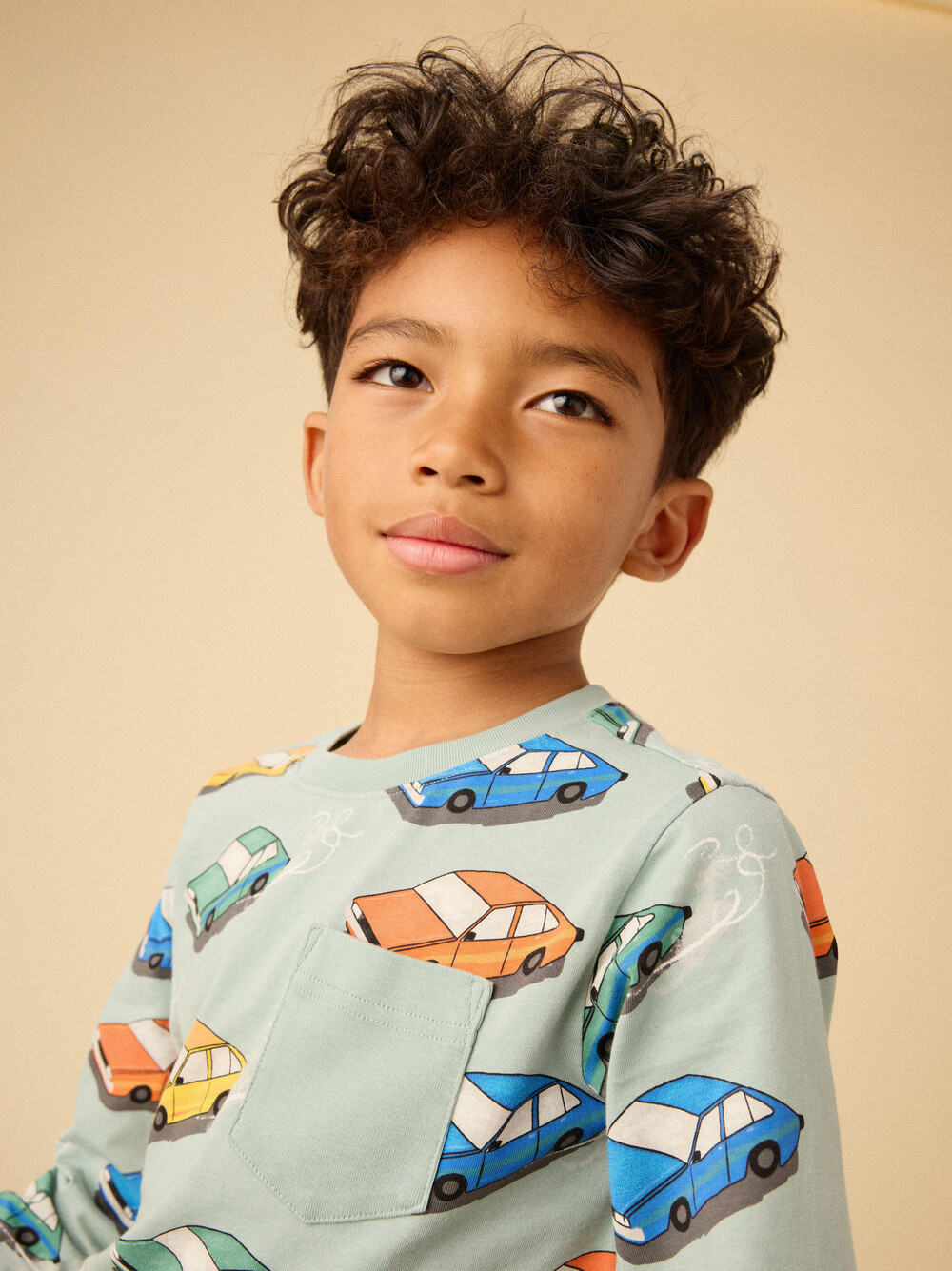 Tea Collection Tea Long Sleeve Printed Tee