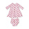 Angel Dear Angel Dear Rose Bow Lattice Dress & Diaper Cover Set