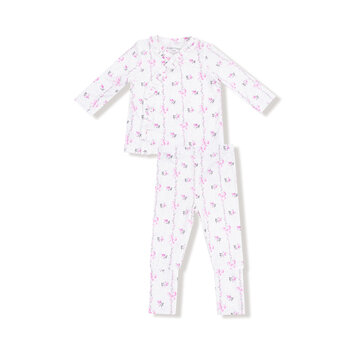 Angel Dear Angel Dear Dainty Buds and Bows Stripe Take Me Home Set