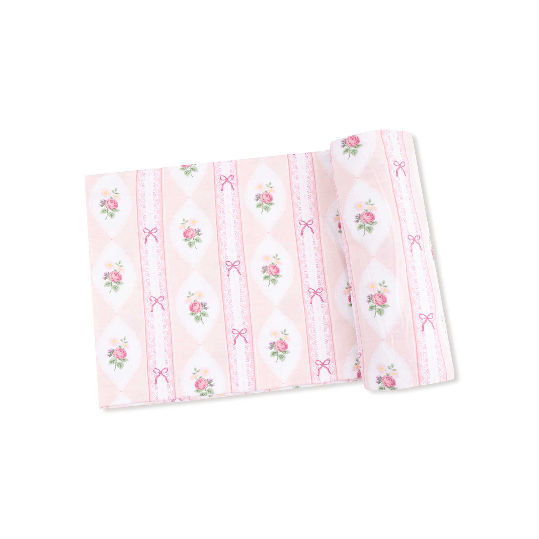 Angel Dear Angel Dear Ogee Lace Floral Swaddle Blanket