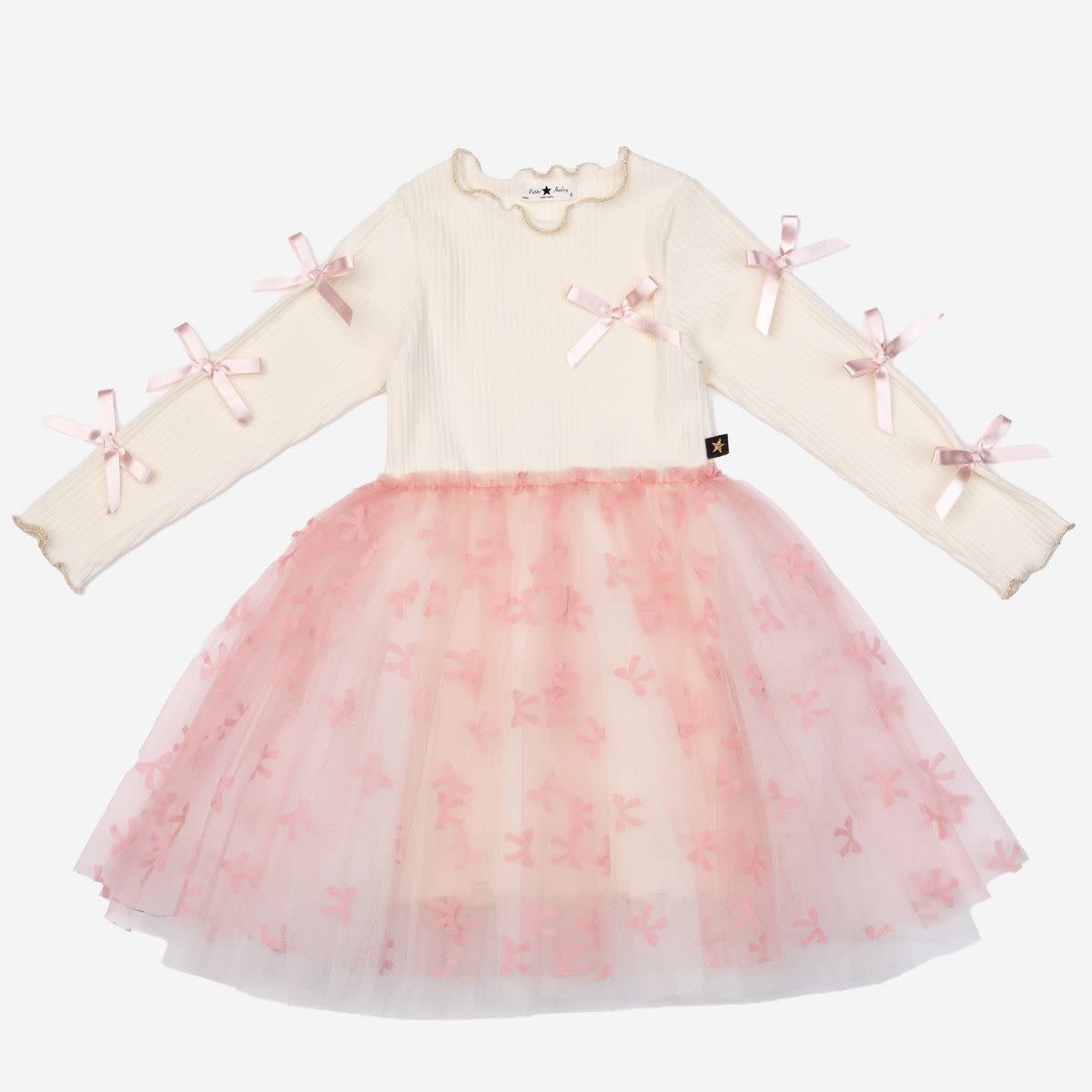 Petite Hailey Petite Hailey Bow Ribbon Tutu Dress