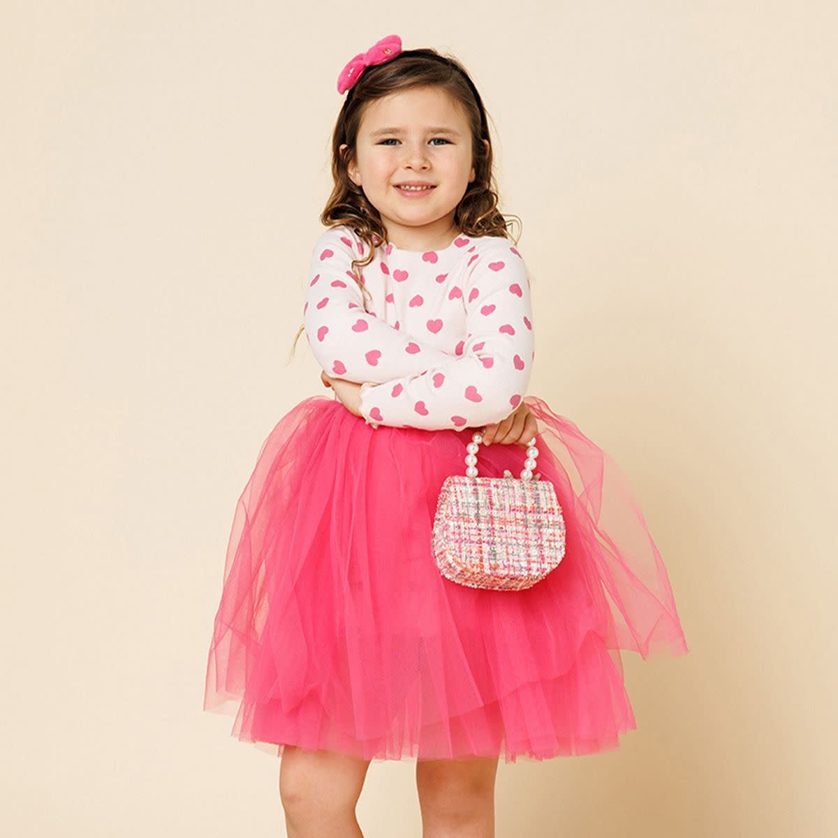 Petite Hailey Petite Hailey Heart Tutu Dress
