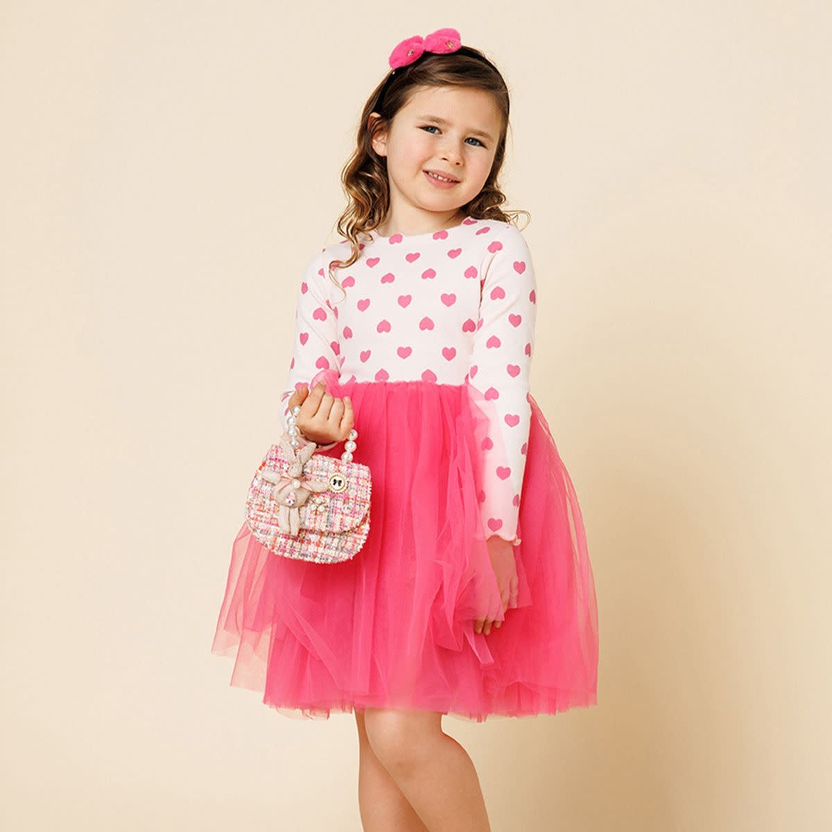 Petite Hailey Petite Hailey Heart Tutu Dress