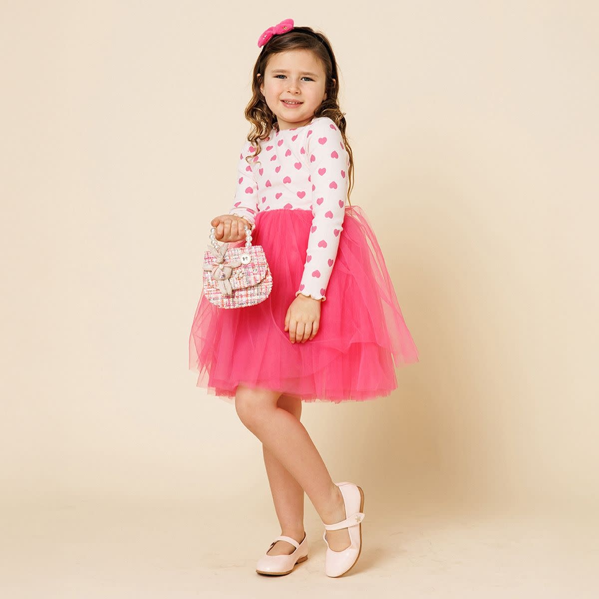 Petite Hailey Petite Hailey Heart Tutu Dress