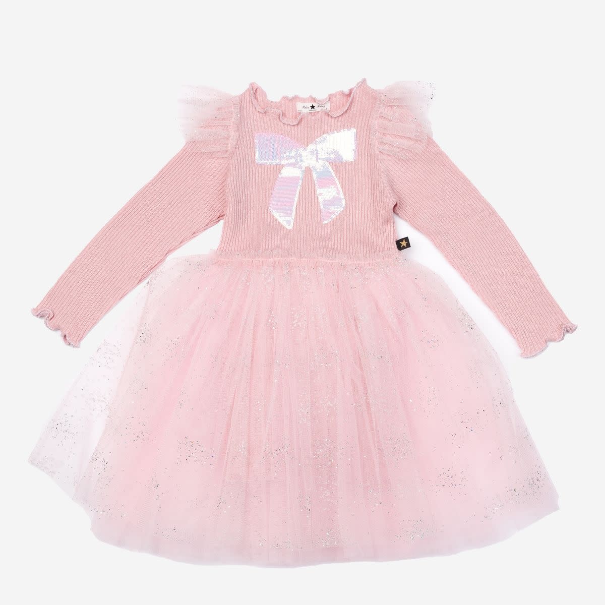 Petite Hailey Petite Hailey Jewel Bow Tutu Dress