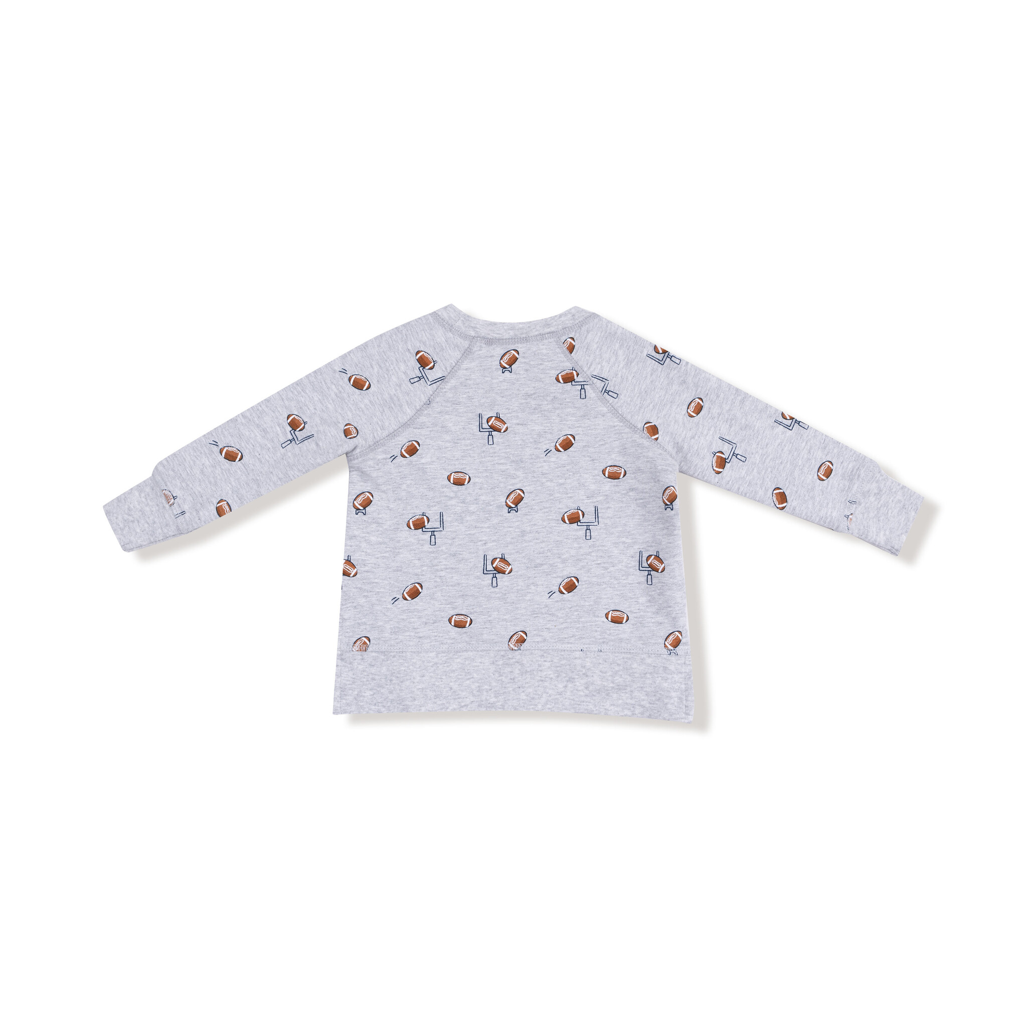 Angel Dear Angel Dear Football French Terry Sweatshirt & Jogger Set