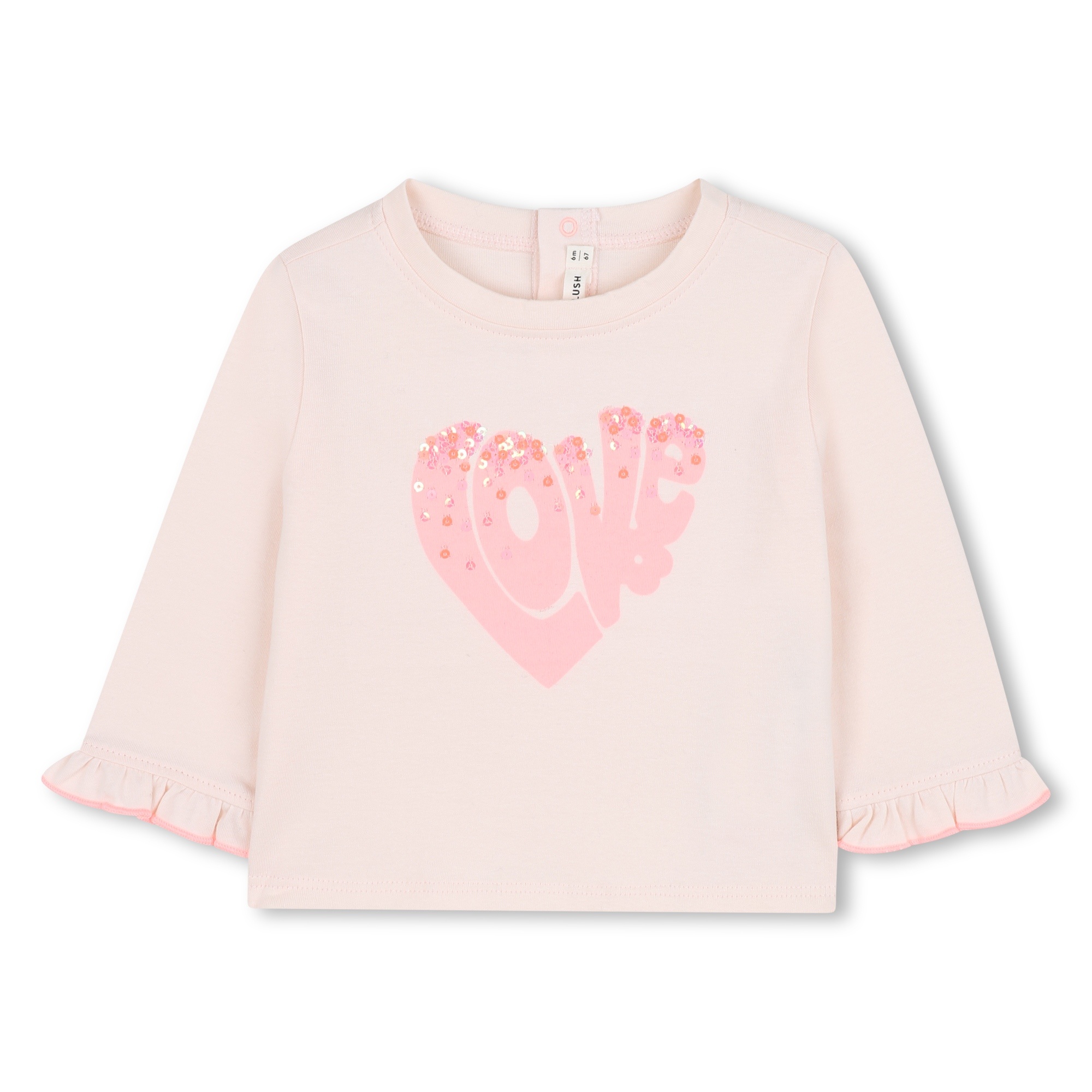 Billieblush Billieblush Long Sleeve Love Tee
