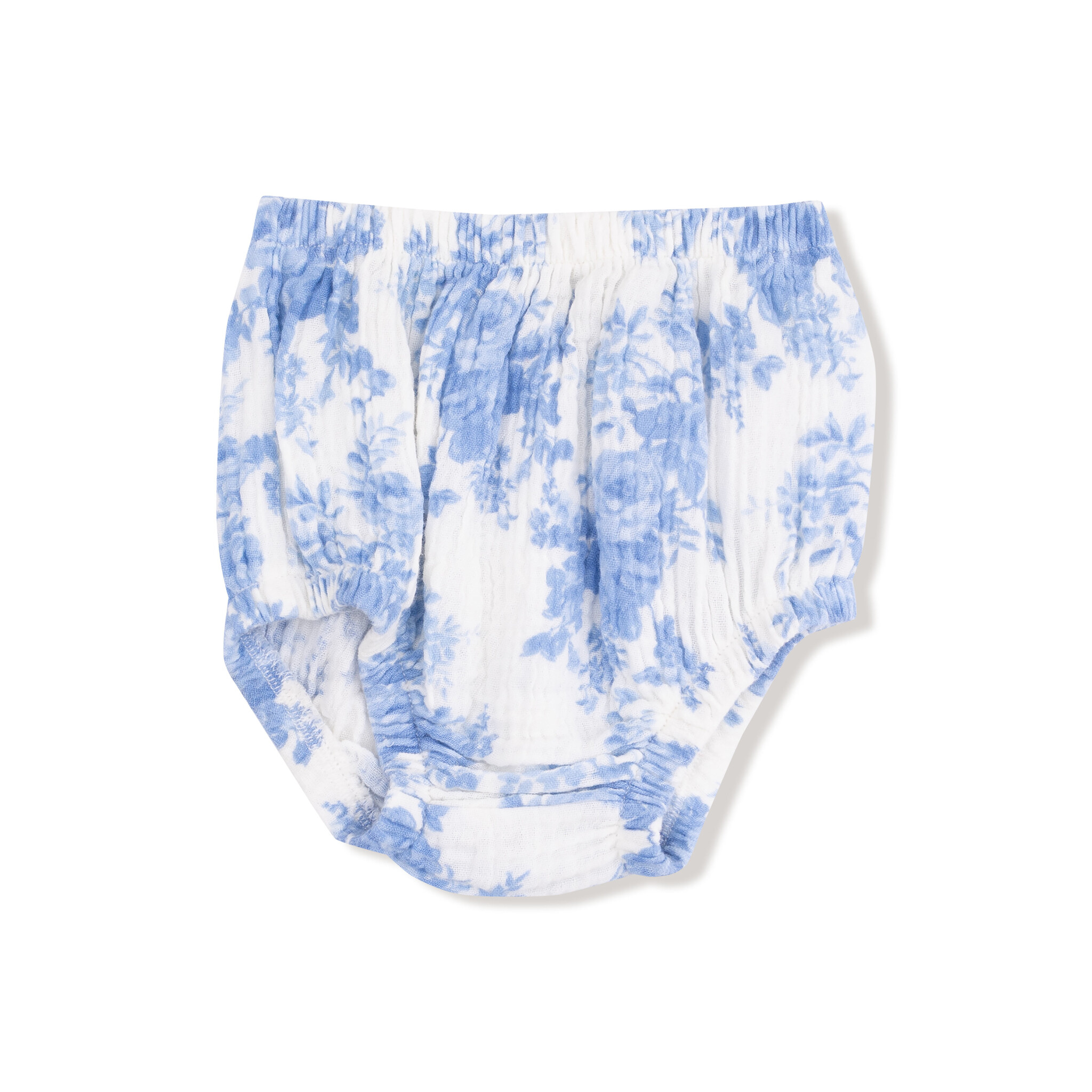 Angel Dear Angel Dear Dream Cottage Floral Blue Vintage Lace Dress