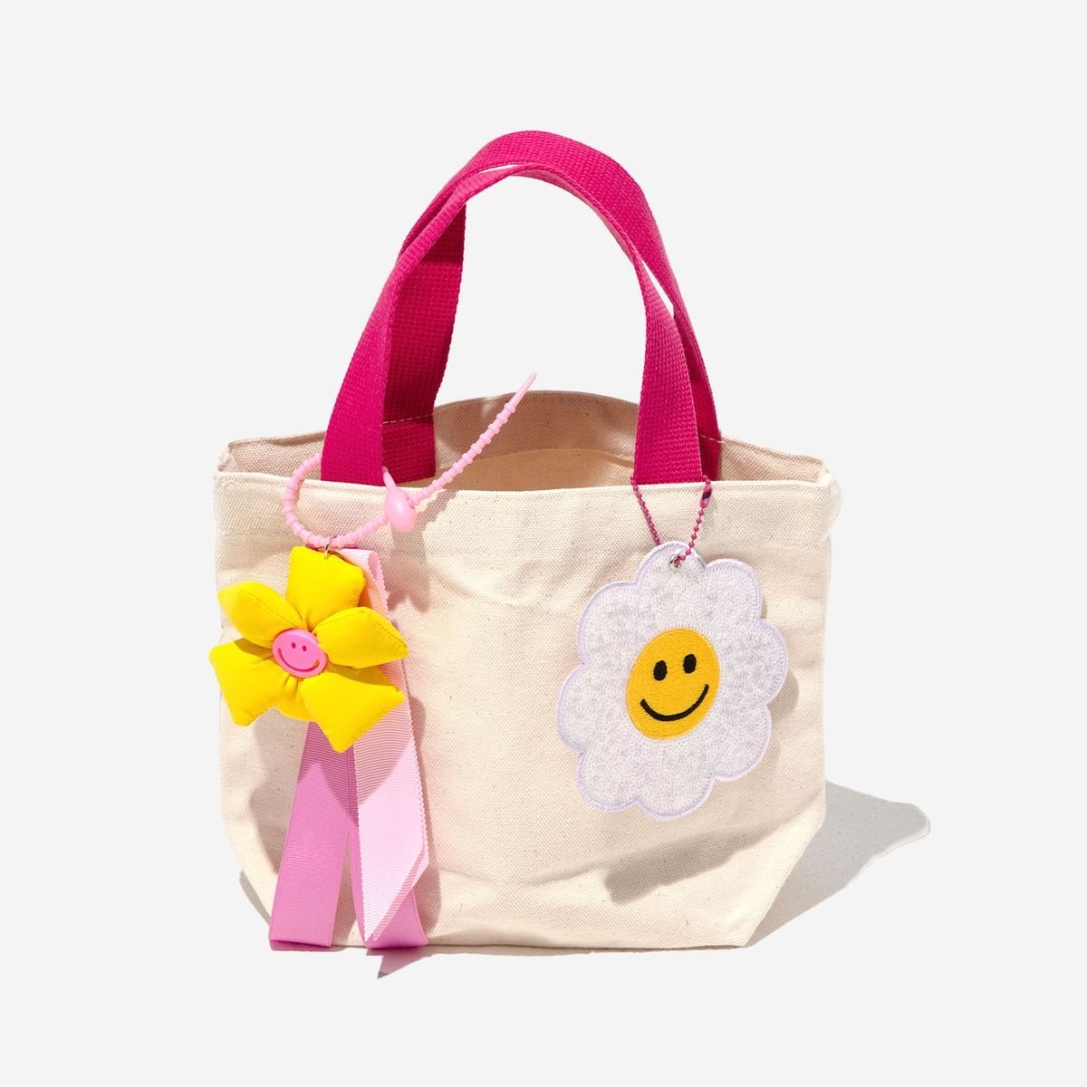 Petite Hailey Petite Hailey Daisy Charm Cotton Tote