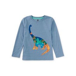 Tea Collection Tea Korea in a Dino Graphic Tee