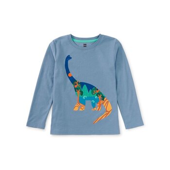 Tea Collection Tea Korea in a Dino Graphic Tee