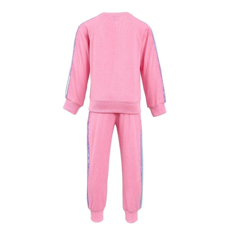 Lola & the Boys Lola & The Boys Pink Rainbow Sequin Set