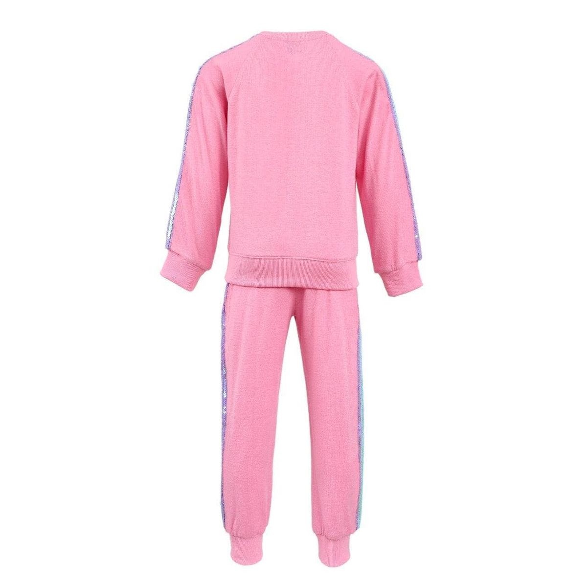 Lola & the Boys Lola & The Boys Pink Rainbow Sequin Set