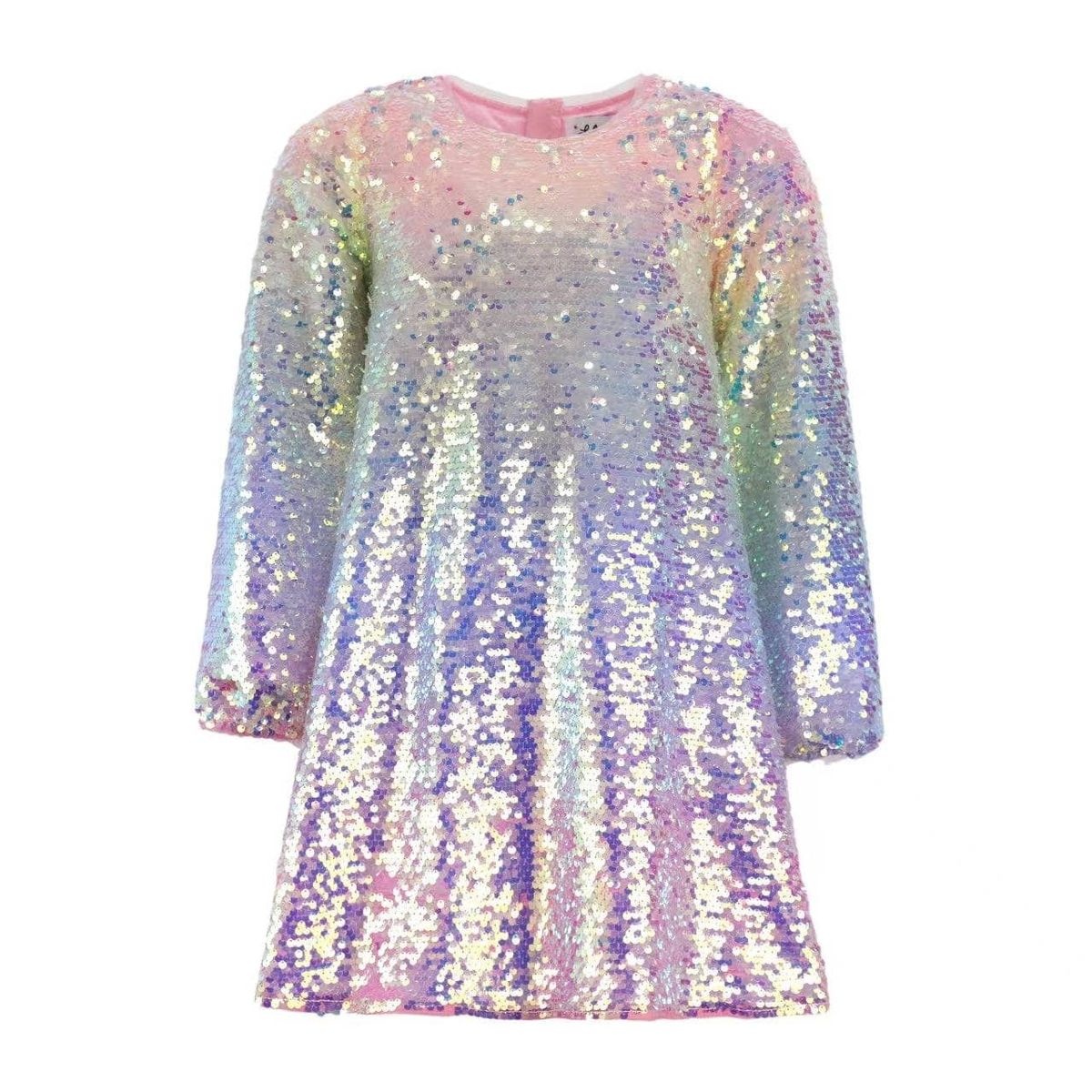 Lola & the Boys Lola & The Boys Sequin Ombre Party Dress