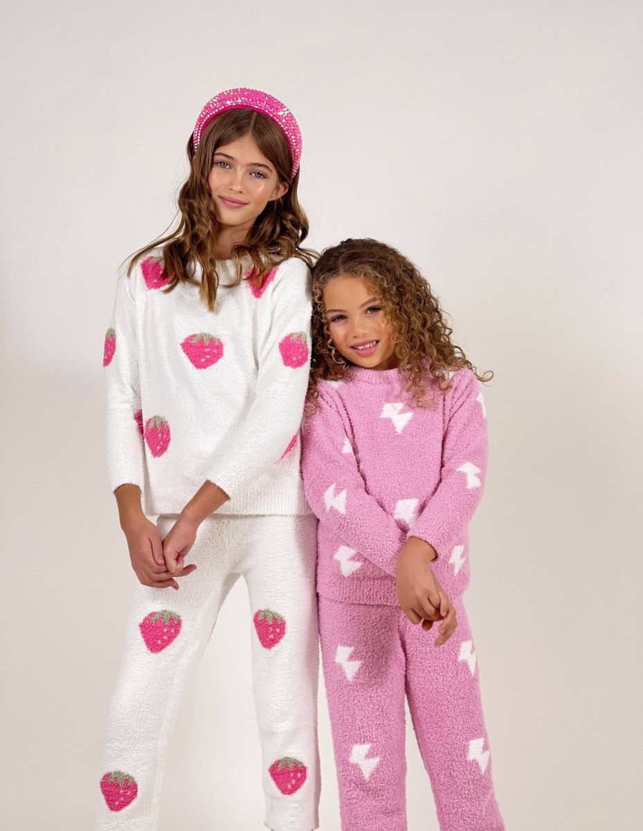 Lola & the Boys Lola & The Boys Fuzzy Strawberry Set