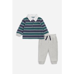 Splendid Splendid Preppy Stripe Polo Set
