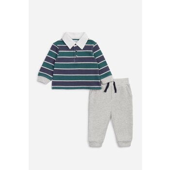 Splendid Splendid Preppy Stripe Polo Set