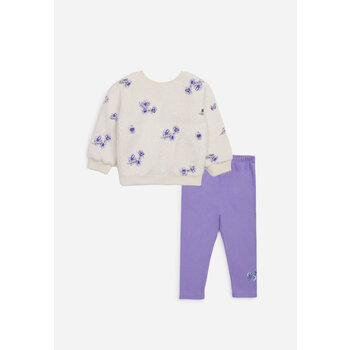 Splendid Splendid Floral Fleece Sweatshirt Set