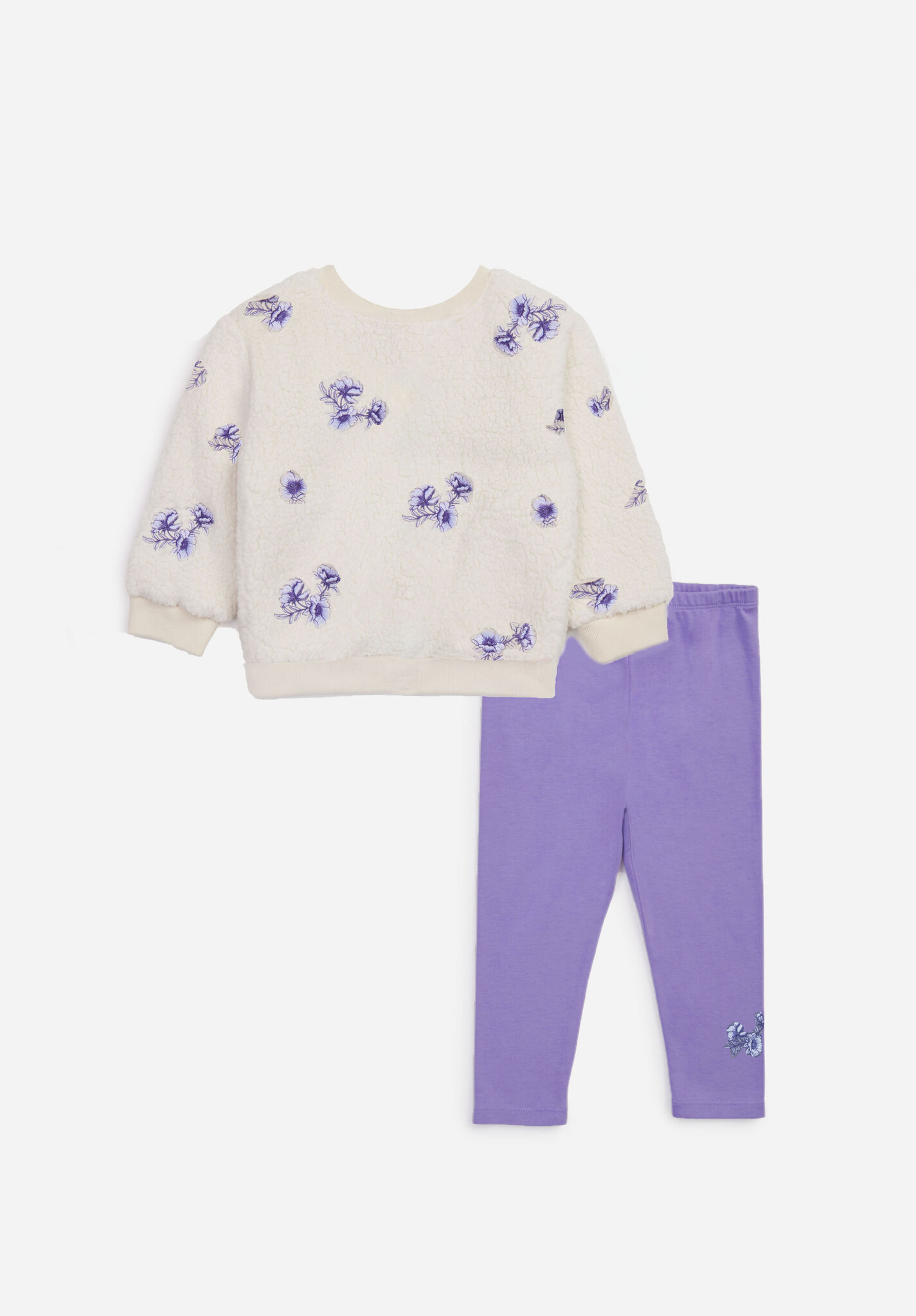 Splendid Splendid Floral Fleece Sweatshirt Set