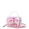OMG Accessories Sequin Bow Front Flap Top Handle Mini Bag