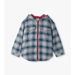 Hatley Hatley Plaid Linded Hooded Jacket