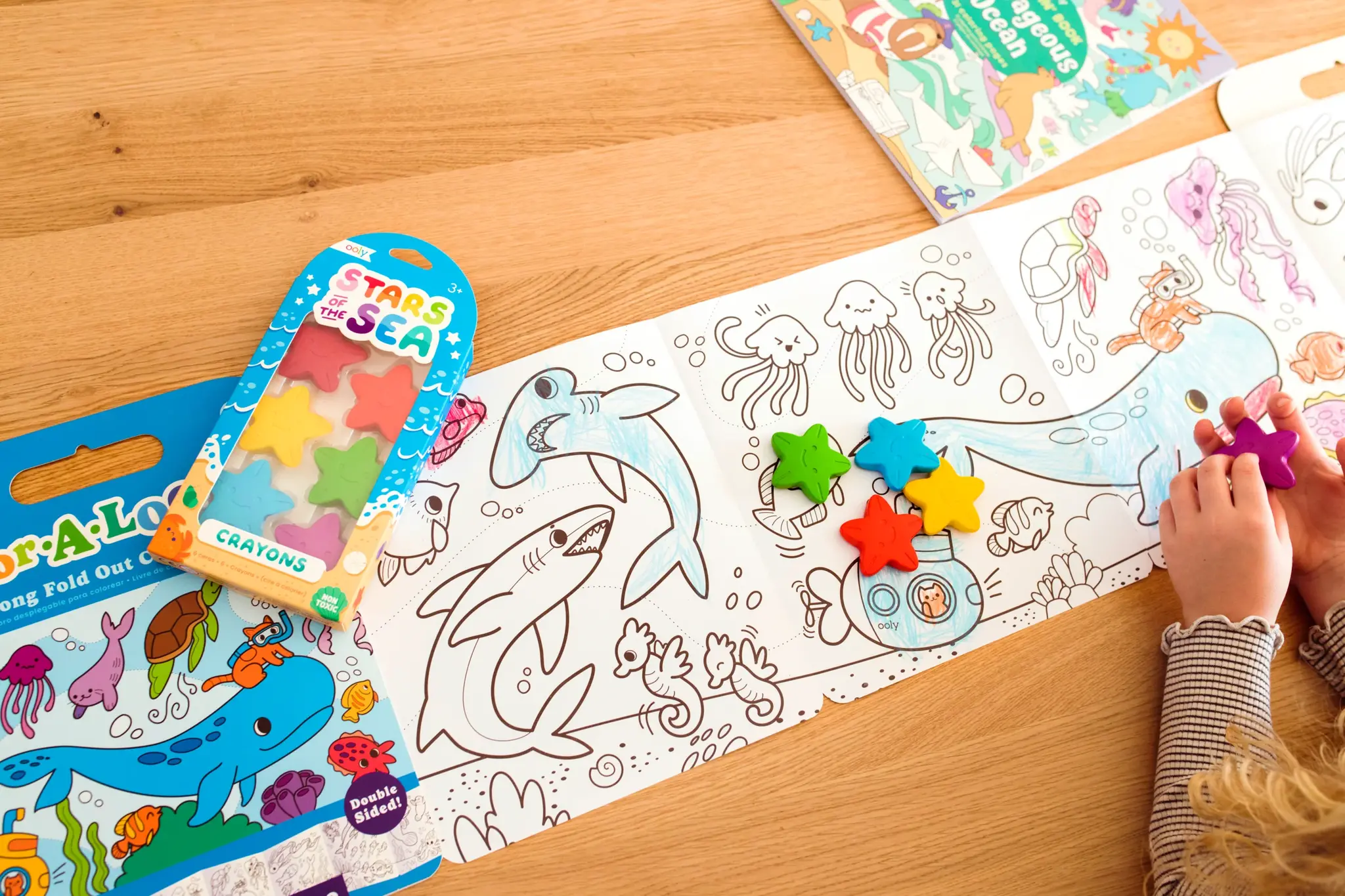 ooly Star of the Seas Crayons - Set of 6