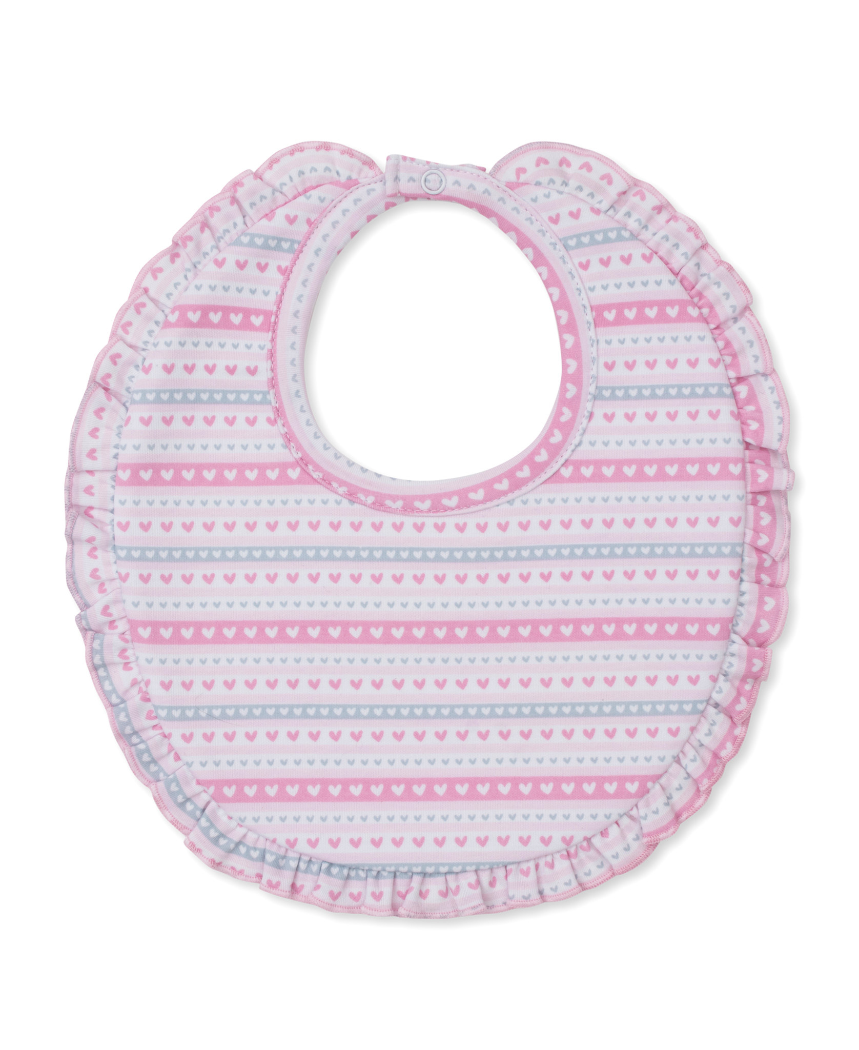 kissy kissy Kissy Kissy Baby Elephant Hearts Bib