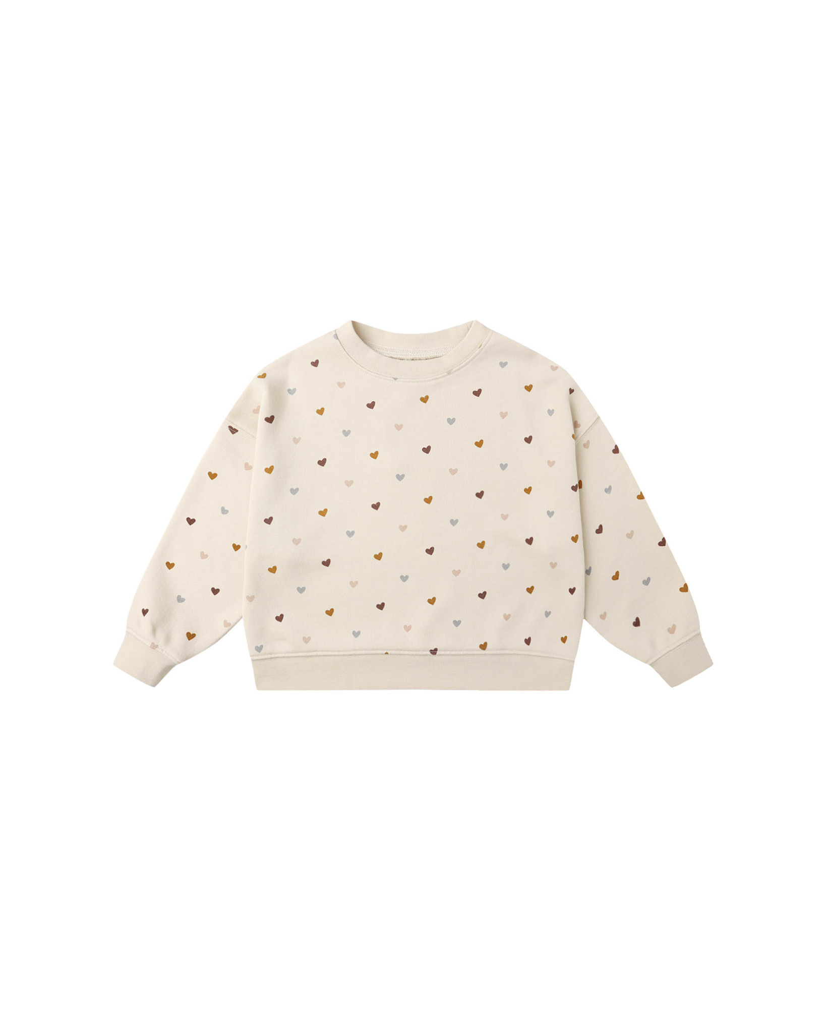 Rylee and Cru Rylee & Cru Hearts Boxy Pullover